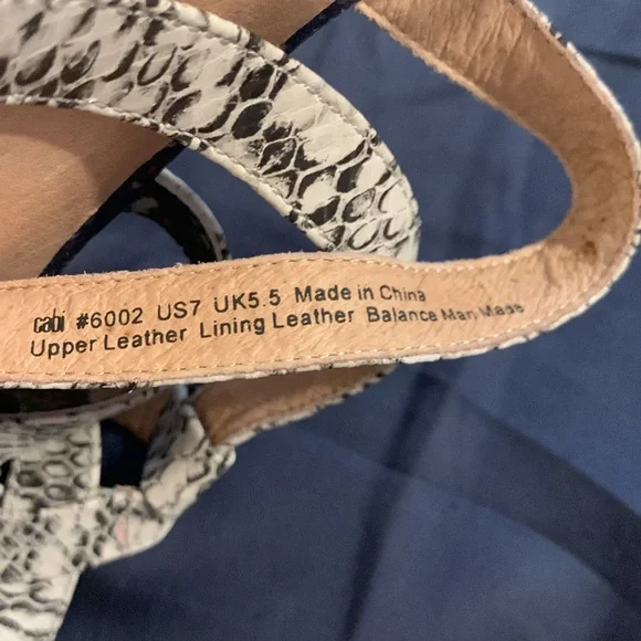 Cabi Gladiator sandal - python - Picture 5 of 5